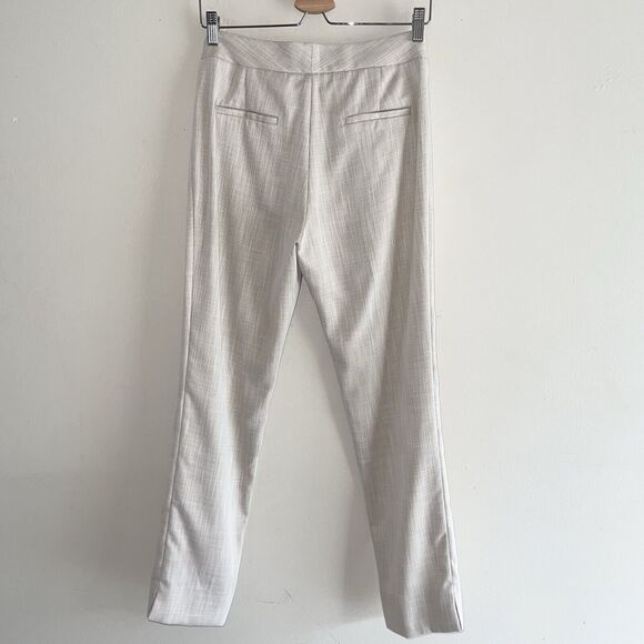 Antonio Melani Beige Dress Pants Size 2 Trousers Straight Leg Casual Lightweight - Picture 3 of 10